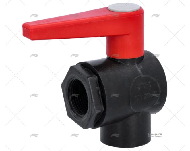 ROBINET TOURNANT 2 VOIES EN L PPG 1" RANDEX IBERICA