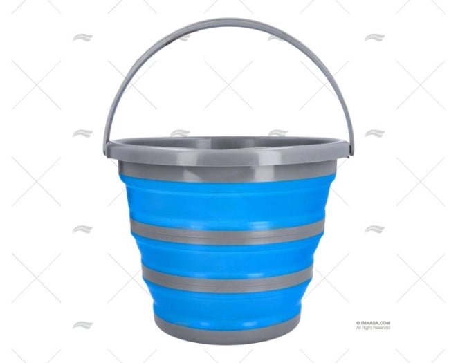 SEAU PLIABLE 10L GRIS