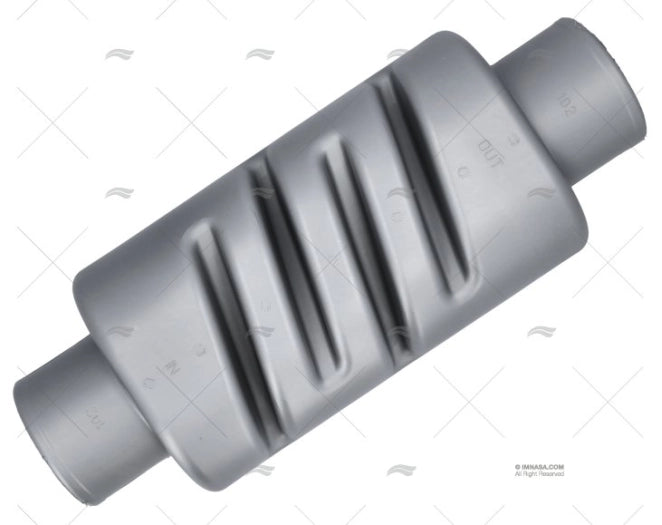 SILENCIEUX TUYEAU D. 102 183X135X460