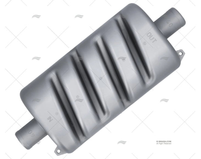 SILENCIEUX TUYEAU D. 40 150X105X372