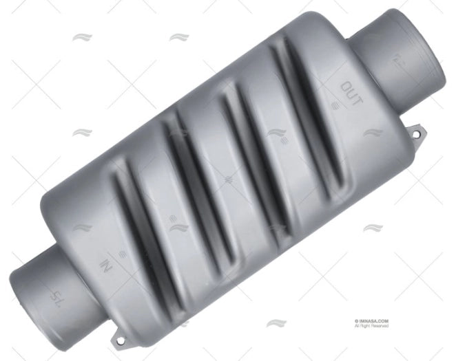 SILENCIEUX TUYEAU D. 75 150X105X376