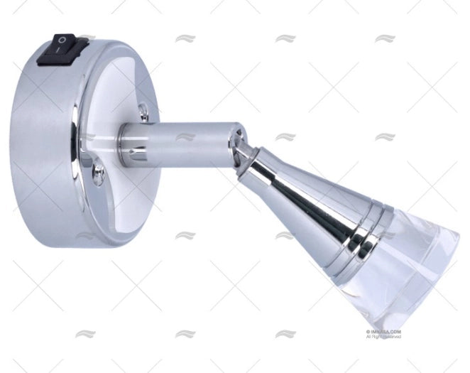 SPOT LECTURE LED ALU DIAM 60MM A /INTER