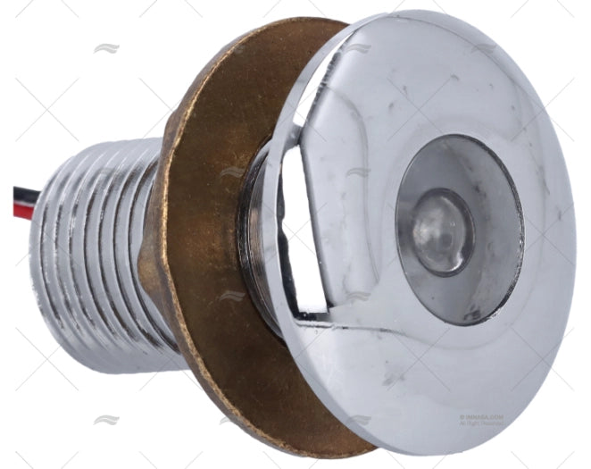 SPOT LED BLEU INDUS 12V CHROME FORESTI SUARDI