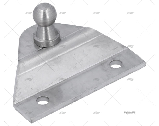 SUPPORT VERIN INOX 57x9mm