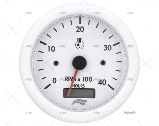 COMPTE-TOURS DIESEL BLANC FARIA