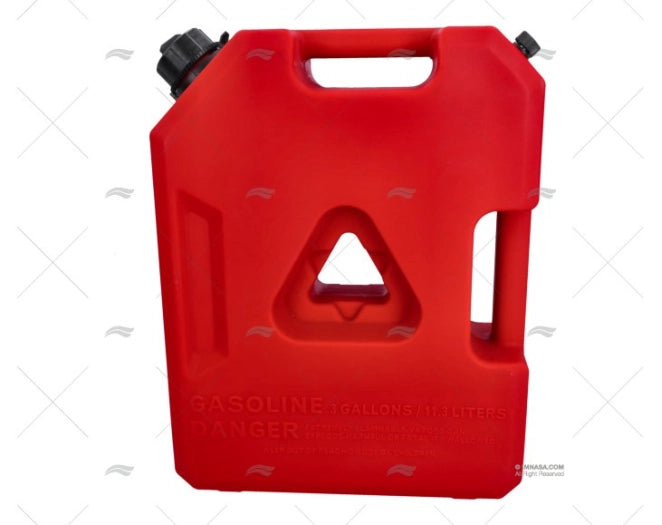 TANK FUEL PLASTIQUE 11.3L 343x130x436mm