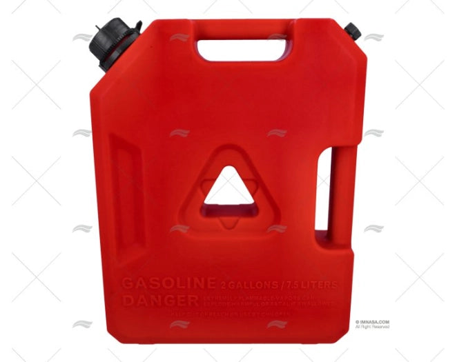 TANK FUEL PLASTIQUE 7.5L 343x90x436mm