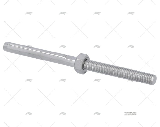 TERMINAL A/FILETAGE LONG INOX316 4mm M8