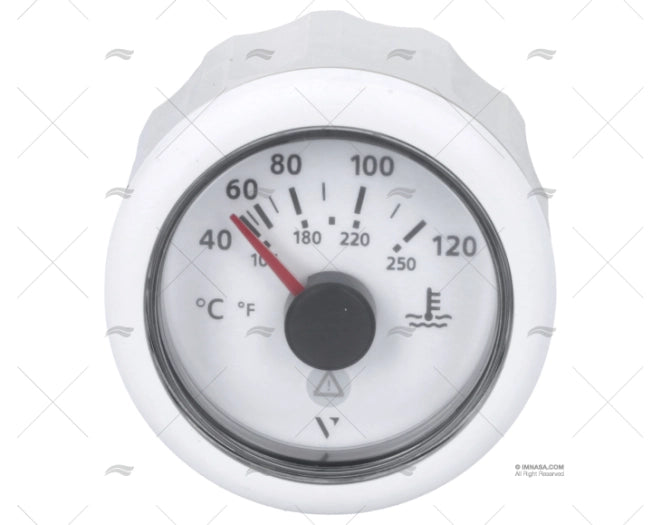 TERMOMETRE VLB 12/24V 120ºC 52mm