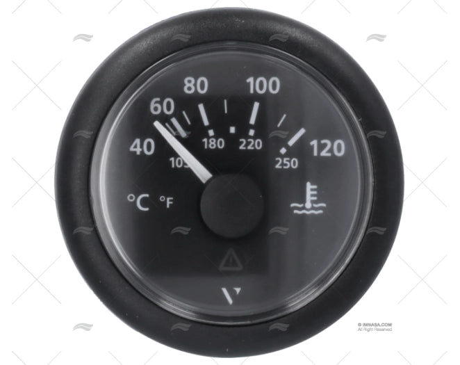 TERMOMETRE VLN 12/24V 120ºC 52mm