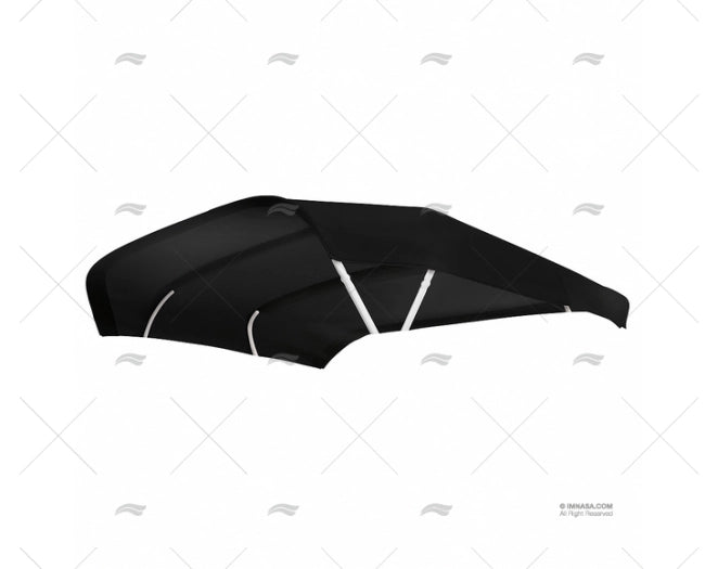 TOILE POUR BIMINI FLY 245 NOIR SPIDER TESSILMARE