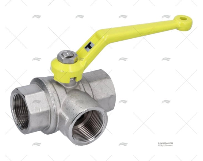 VANNE 3 VOIES T 1 1/4" GUIDI