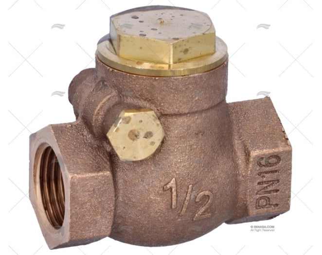 VANNE AVEC COUVERCLE BRONZE 1/2" GUIDI
