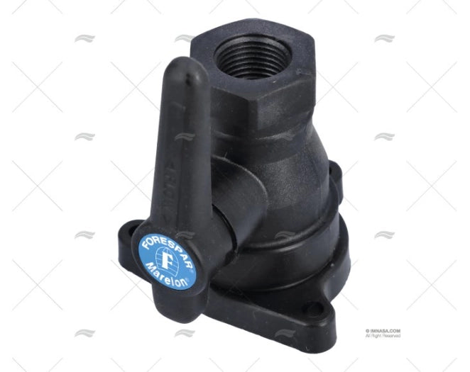 VANNE BOISSEAU 1/2" /PLATINE FORESPA FORESPAR