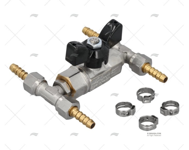 VANNE BY-PASS INOX LECOMBLE SCHMITT