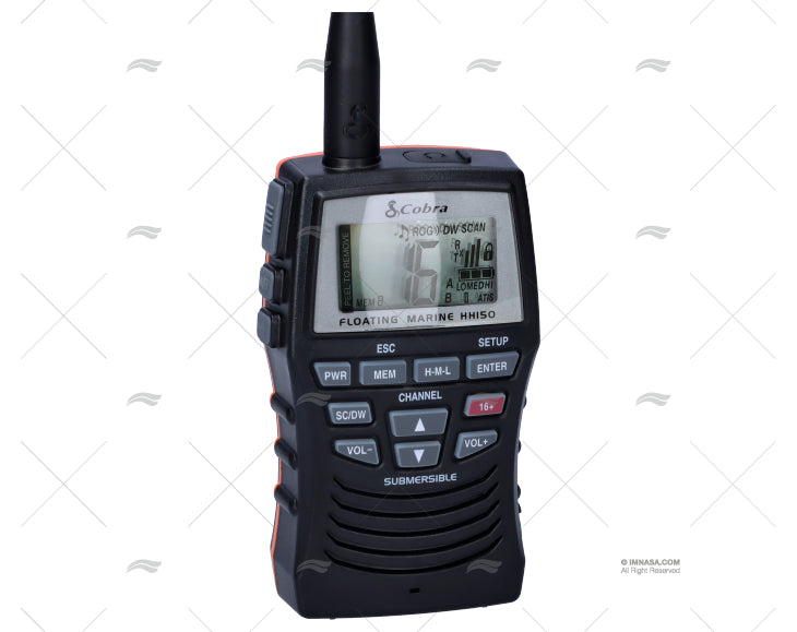 VHF PORTABLE MRHH150FLT IPX7