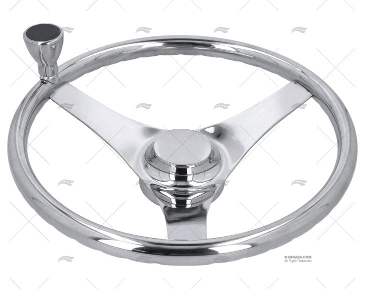 VOLANT INOX D.13-1/2"