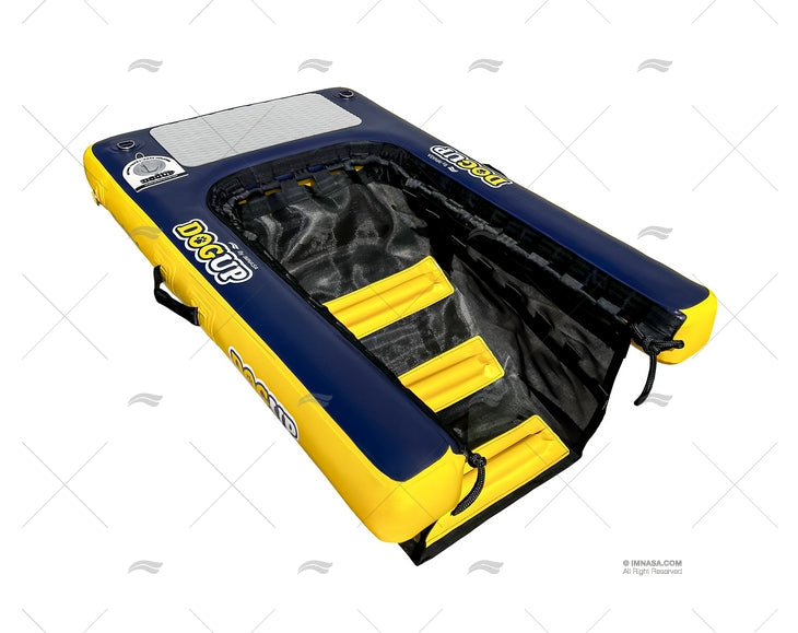 ÉCHELLE GONFLABLE POUR CHIEN