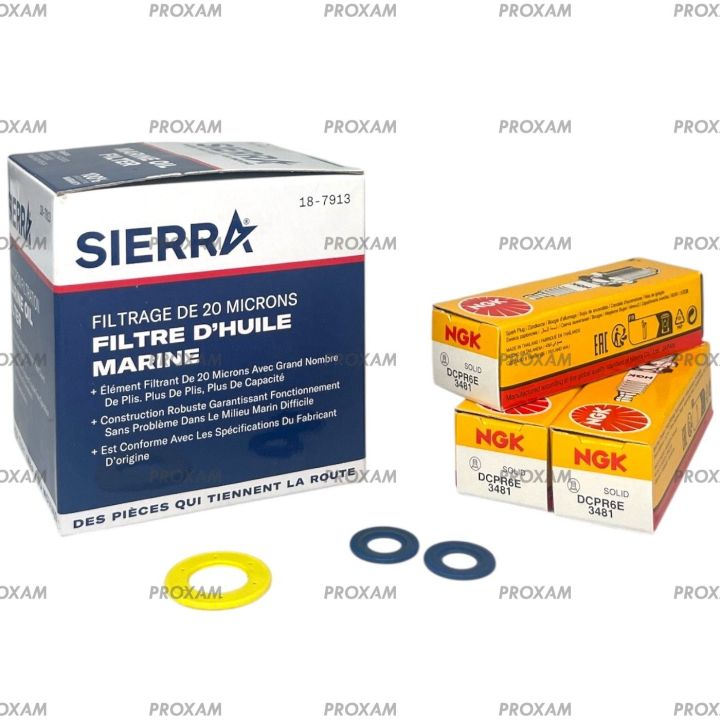 KIT MAINTENANCE DE BASE - MERCURY 25/30CV 4T EFI (Tohatsu 526cm3 3 Cyl.)