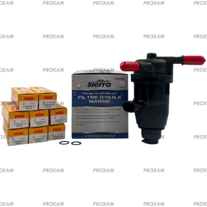 KIT MAINTENANCE DE BASE - MERCURY 200 A 300CV 4T EFI ET VERADO V8