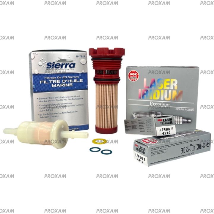 KIT MAINTENANCE DE BASE - MERCURY 200 A 300CV VERADO L6 (GEN 4)