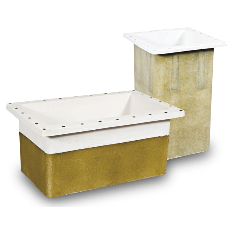 Puits de montage polyester pour propulseur MAX POWER VIP 150 35026