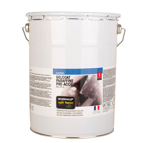 Gelcoat blanc de finition 25KG BLANC