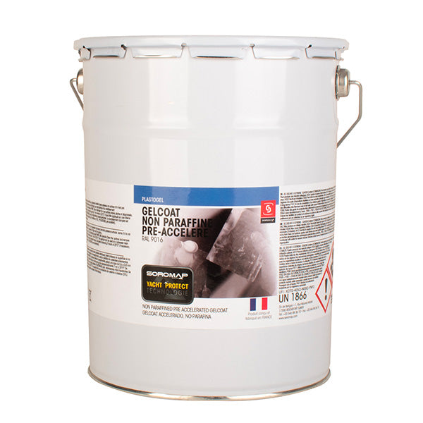 Gelcoat blanc non paraffiné 25KG