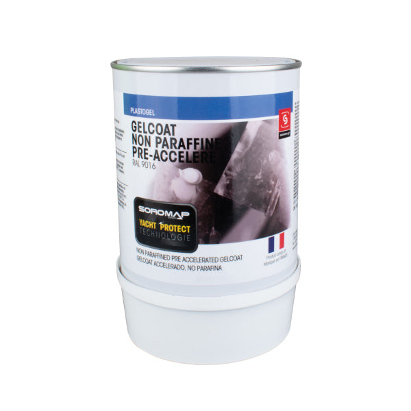 Gelcoat blanc non paraffiné 5KG