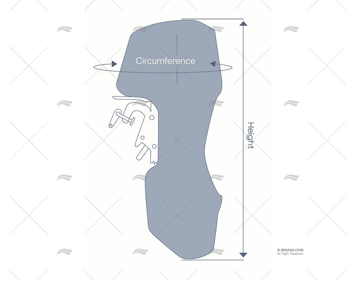 HOUSSE MOTEUR 15-20HP