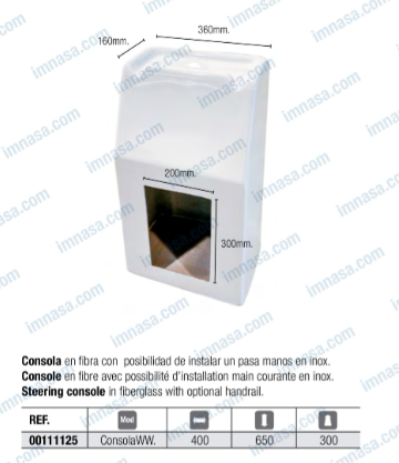 CONSOLE  41X29X66CM