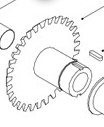 BEVEL GEAR ROYAL #499  REF  633277