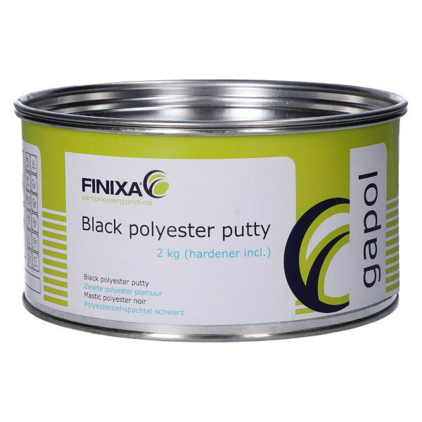 MASTIC POLYESTER NOIR 2KG