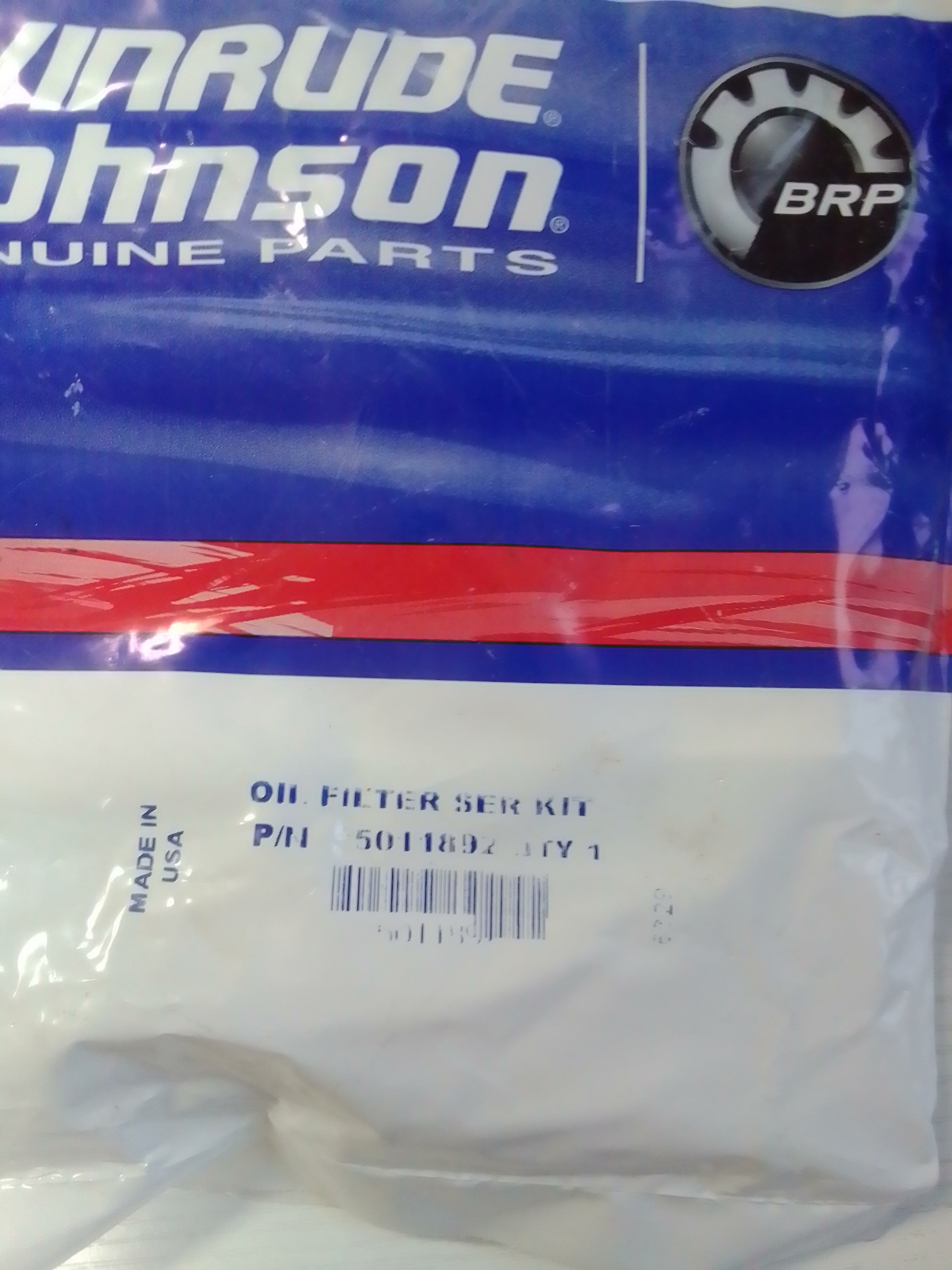 FILTRE A HUILE POUR EVINRDUDE ETEC REF 5011891