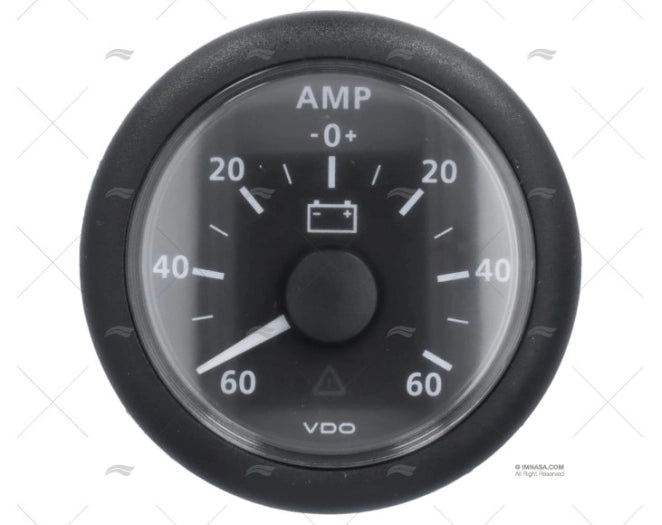 AMPEREMETRE VLN 12/24V  60AMP 52mm