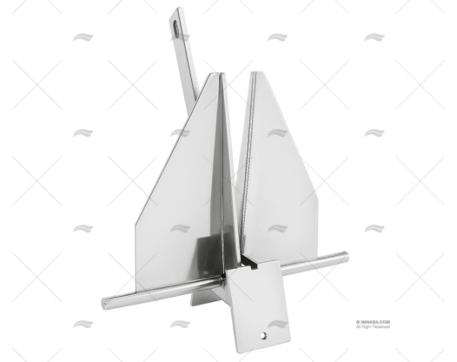 DANFORTH ANCRE AISI 316 INOX 20kg