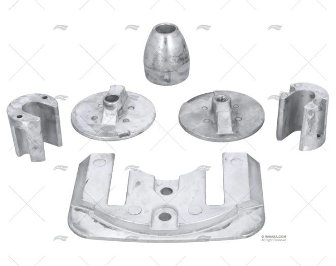 KIT BRAVO III-IV S/TORNILL ANODE ALUMINI GUARDIAN