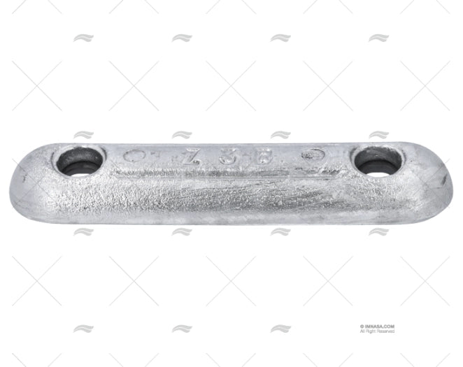 ANODE PLAQUE A BOULONNER VETUS 3KG ZINETI