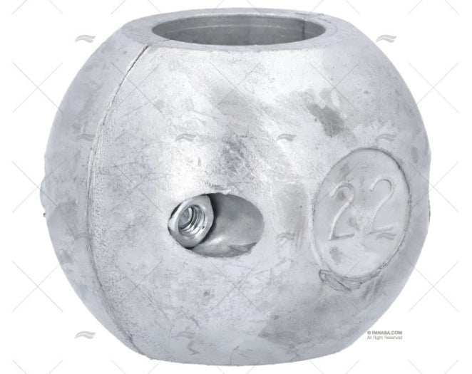 ANODE ZINC AxE 22mm TECNOSEAL