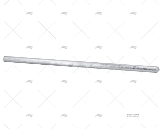 ANODE ZINC BARRE 16x400mm 0,610kg TECNOSEAL