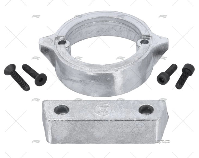 ANODE ZINC KIT P/ VOLVO PENTA DP290 ZINETI