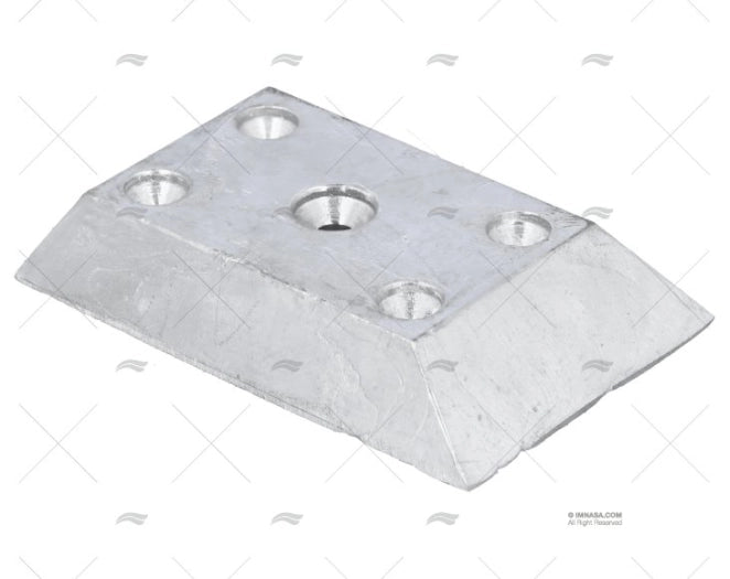 ANODE ZINC POSILLIPO 122x81mm TECNOSEAL