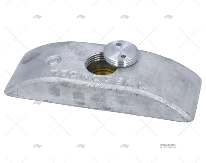 ANODE ZINC POUPE 235MM 4kG TECNOSEAL