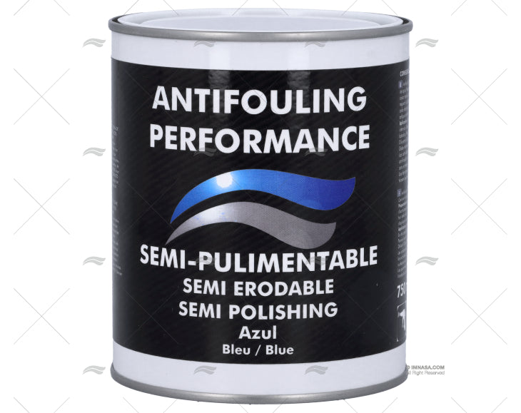 Antifouling semi-érodable ANTIFOULING PERFOMANCE GRIS FONCE 0,75L