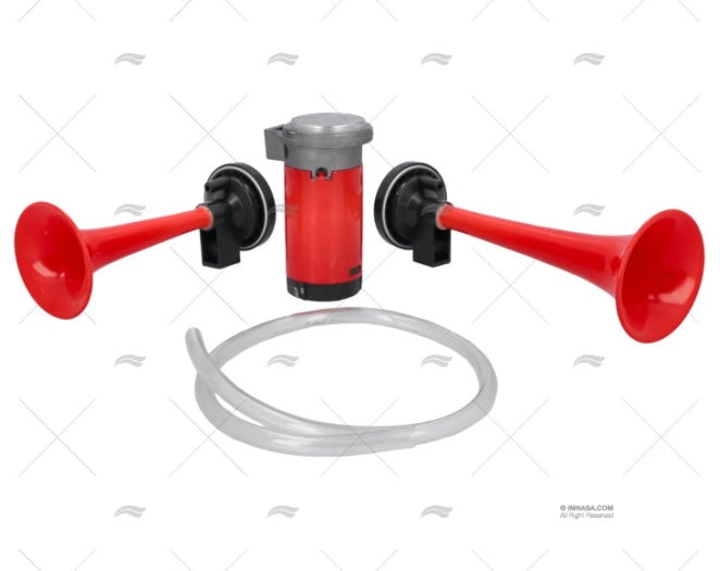 AVERTISSEUR 12V PVC ROUGE
