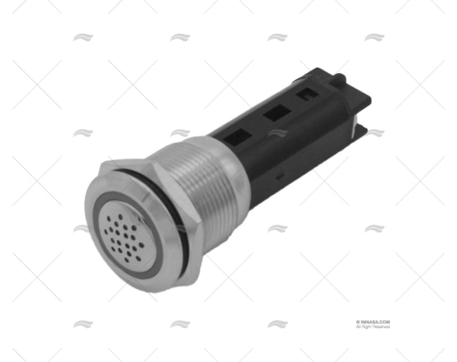 AVERTISSEUR SONORE 12V ROUGE LED BEP