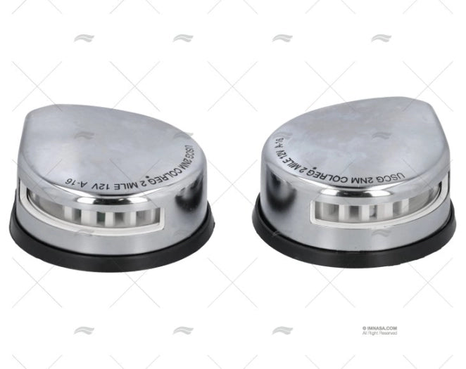 BAB/TRIB LED INOX A/JOINT NOIR 12V