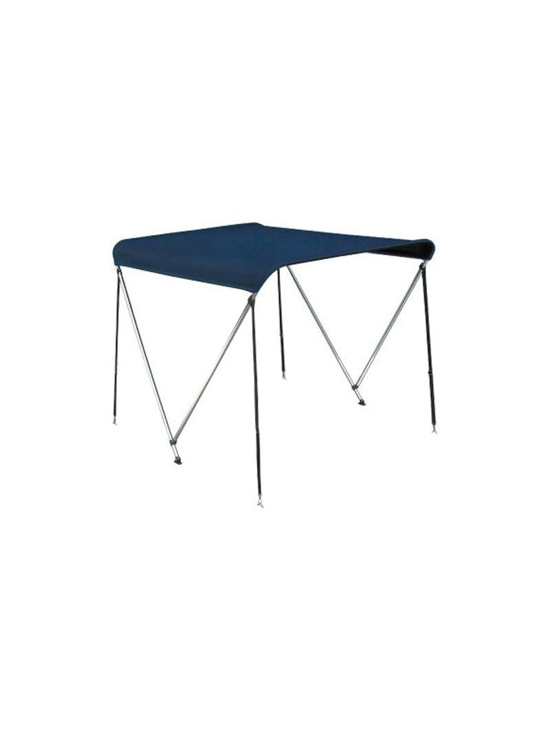 bimini 2 arceaux toile bleue Largeur&nbsp;130/150cm
