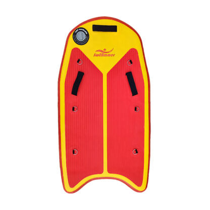 Bodyboard de chasse seul .  Couleur rouge et jaune pour une visibilité accrue