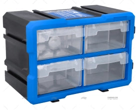 BOITE MATERIELLE BLEU 15T.23X12X3.7CM